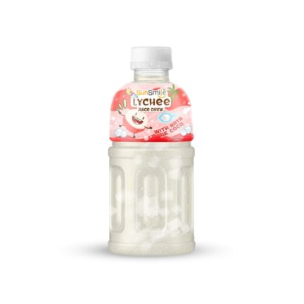 NFC Lychee Juice With Nata De Coco Chewy Jelly, 10.82 Fl Oz (320Ml) Bottle