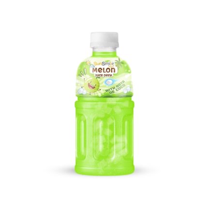 NFC Melon Juice With Nata De Coco Chewy Jelly, 10.82 Fl Oz (320Ml) Bottle