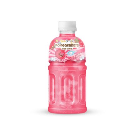 NFC Pomegranate Juice With Nata De Coco Chewy Jelly, 10.82 Fl Oz (320Ml) Bottle