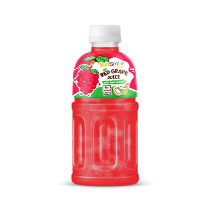 Red Grape NFC Juice Drink With Nata De Coco Jelly, 16.9 Fl Oz (320ml) Bottle